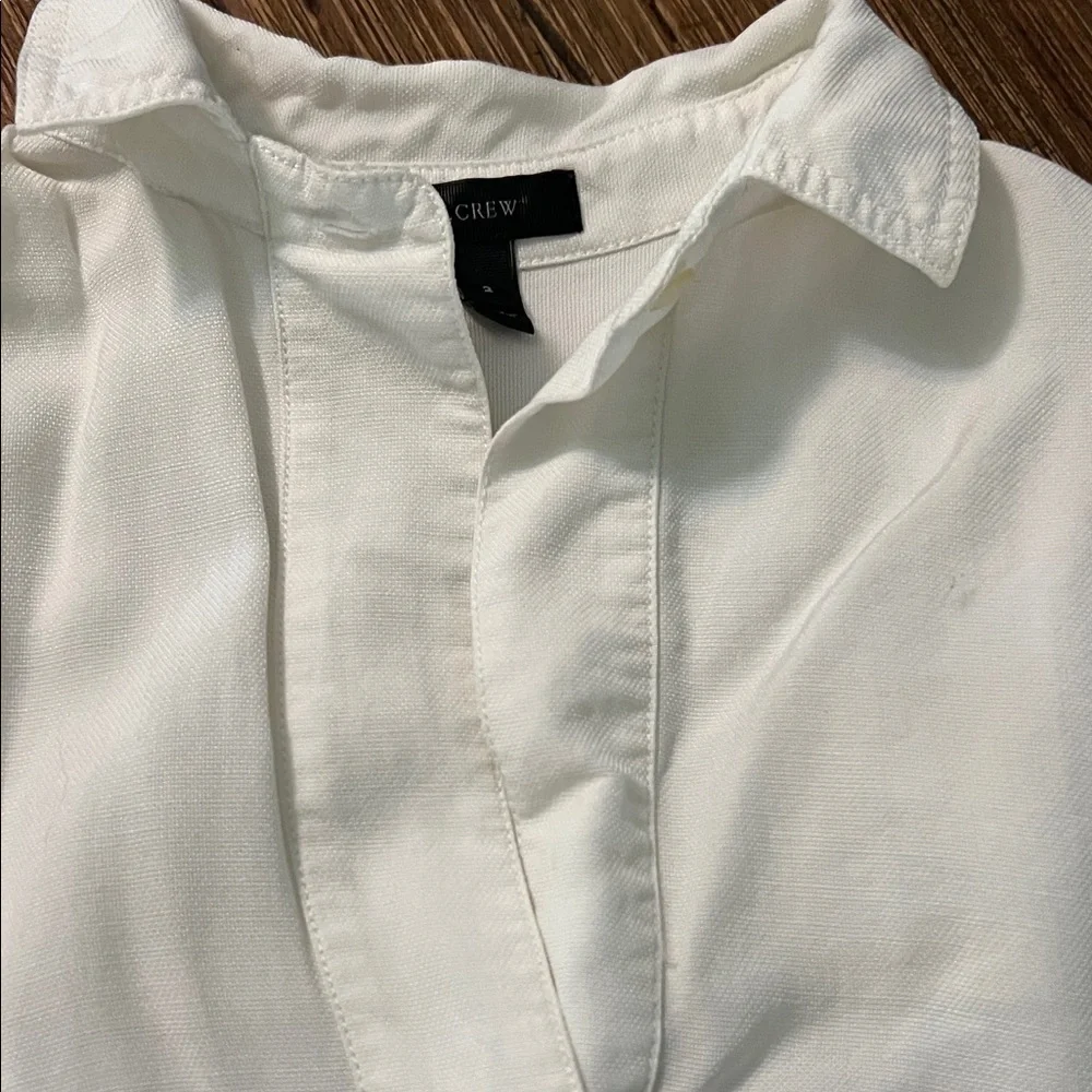 J. Crew White Women's Blouse